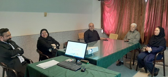 جلسه شورای پژوهشی مرکز 
